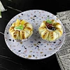 terrazzo melamine plates